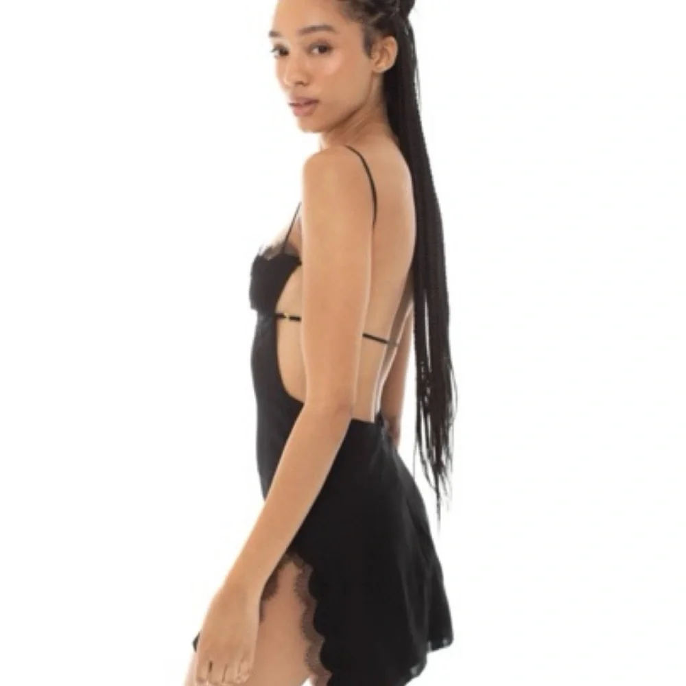 Are You Am I Ayla Black Dress Size XSmall - Picture 3 of 17